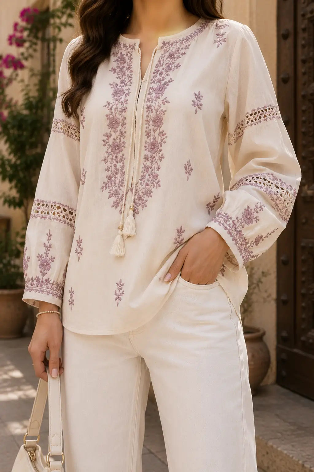 Western top for women