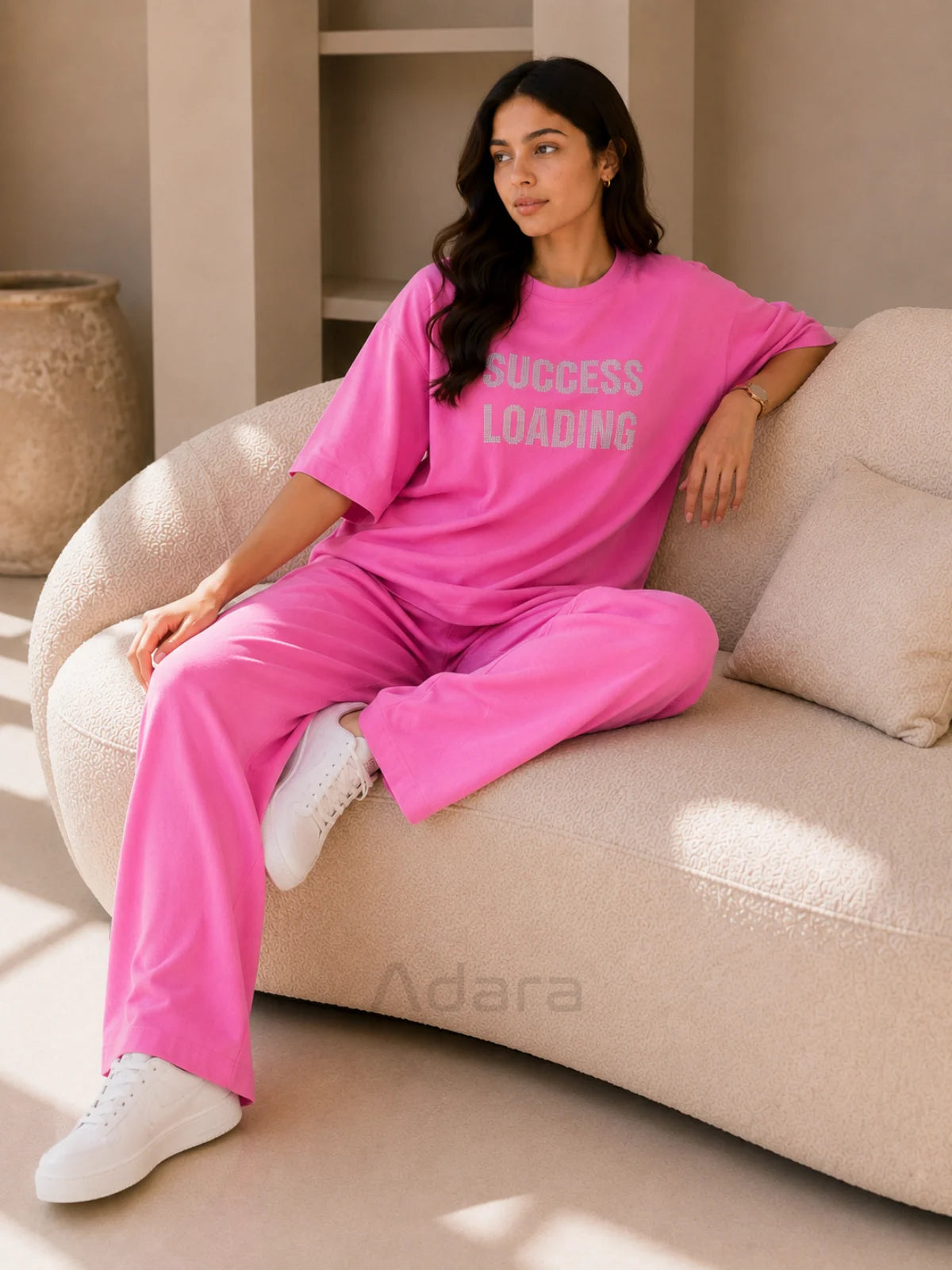 Print Pink Co-ord set