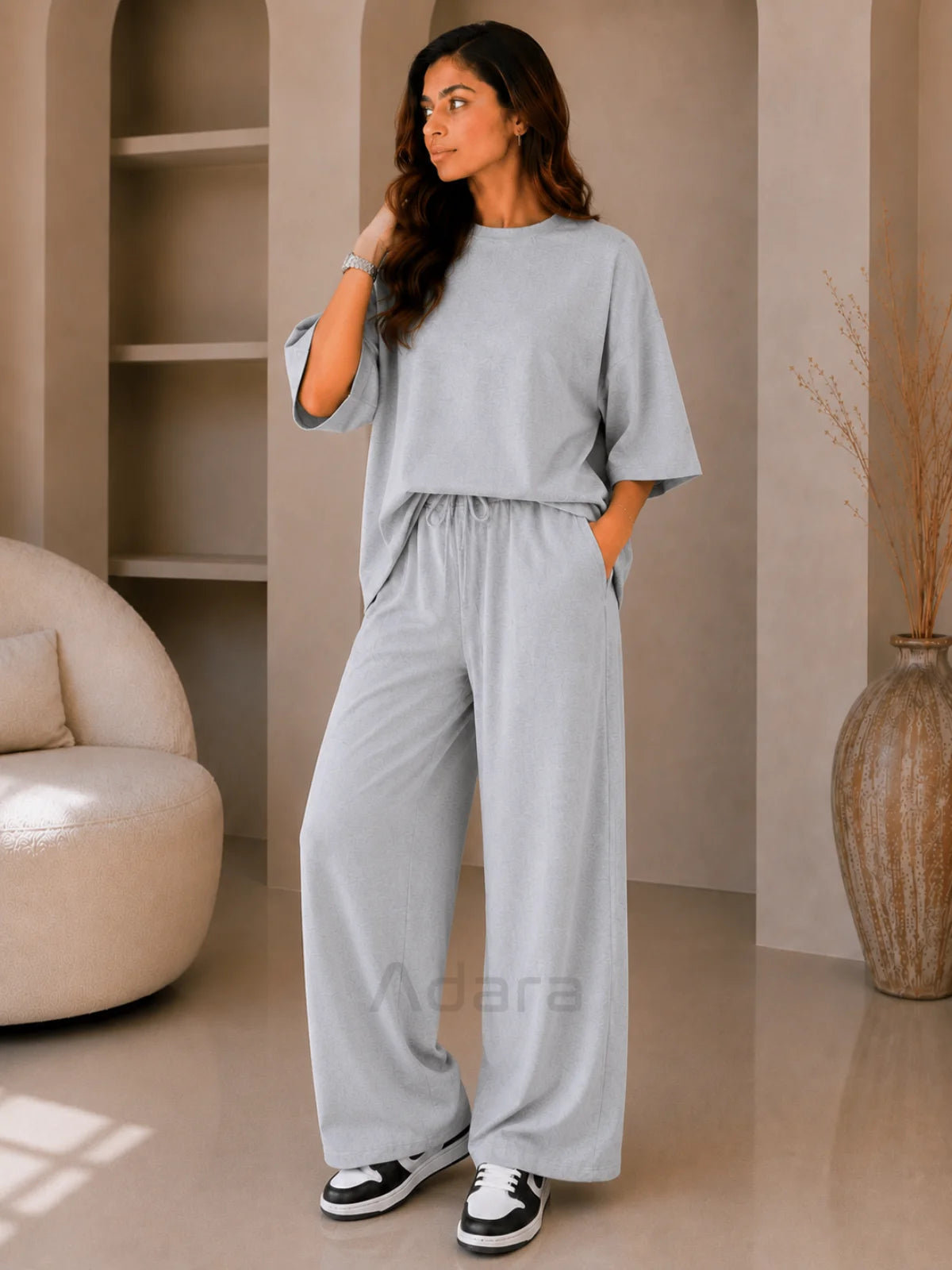 Plan Gray Co-ord Set