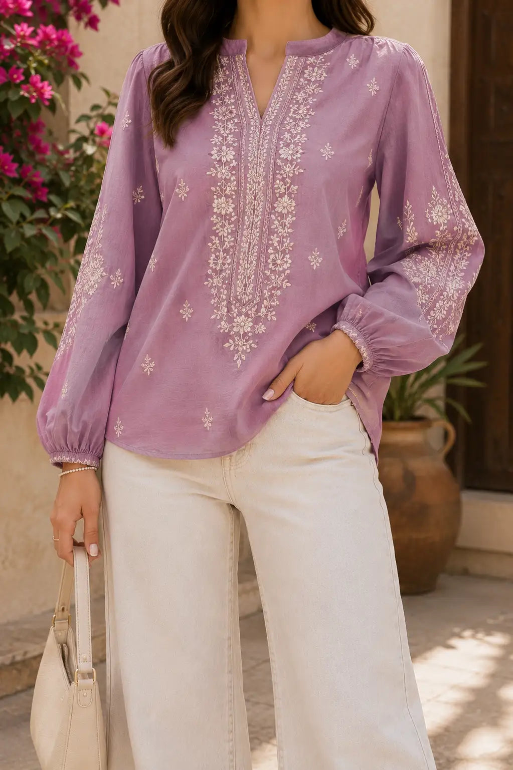 Western top for women